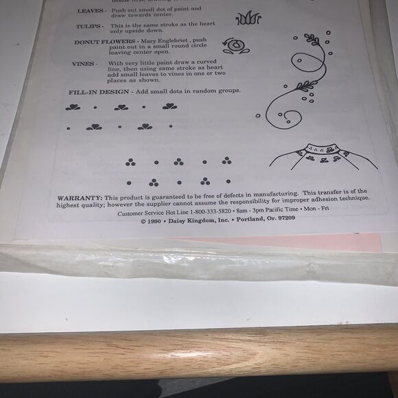 Daisy Kingdom Iron On Transfers Farmyard Friends #6414 Craft Applique 1989 - Picture 8 of 8